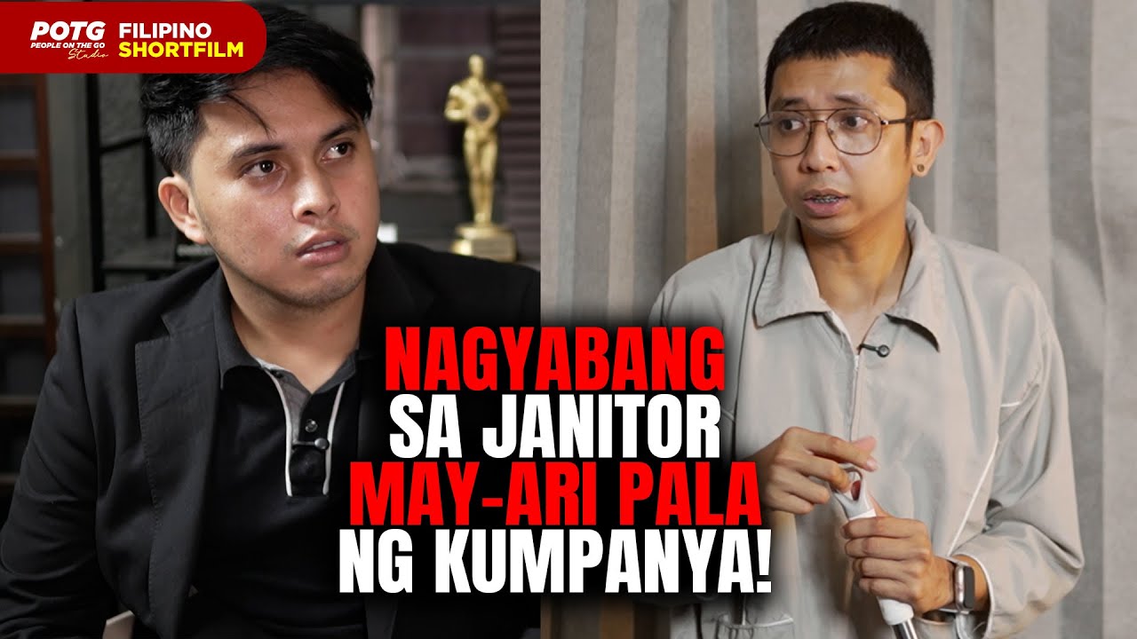 Nagyabang sa Janitor na May-ari pala ng KUMPANYA!