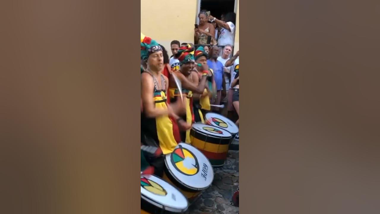 Salvador, Brazil  |  Street music with olodum