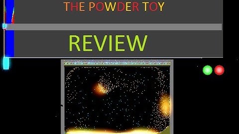 The Powder Toy Reveiw. Best Free Simulation Game EVER