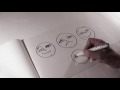 How to draw a human face caricature - basic principles. - كيفية رسم وجه انسان كاريكاتير