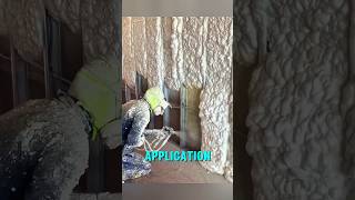 Why insulation spray effective yet hazardous #shorts