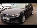 2013/63 Audi A3 1.6TDi Sport Auto 5dr in Brilliant Black Metallic