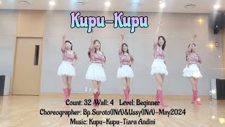 Kupu-Kupu Line Dance /Beginner/Bp.Suroto(INA)&Ussy(INA)/ #Kupu-Kupu-Tiara Andini