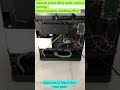 Roborock S7 MaxV Ultra mop wash test (back cover removed)