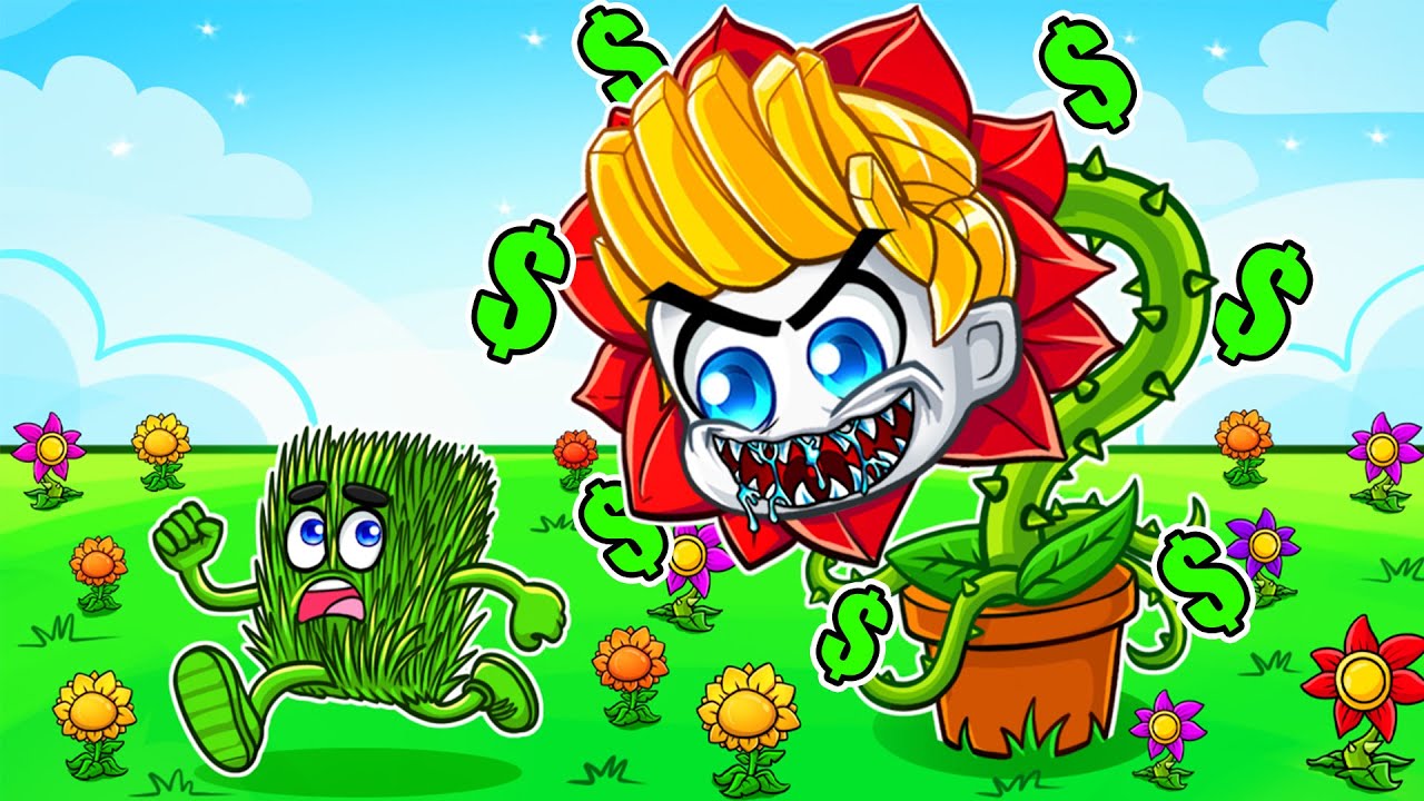 我花了超多R幣！從破爛植物到「植物之神」的成長過程！？【Roblox 機械方塊】