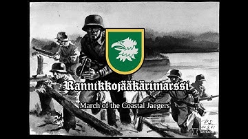 Rannikkojääkärimarssi - March of the Finnish Coastal Jaegers [Sanat] + [Eng sub]
