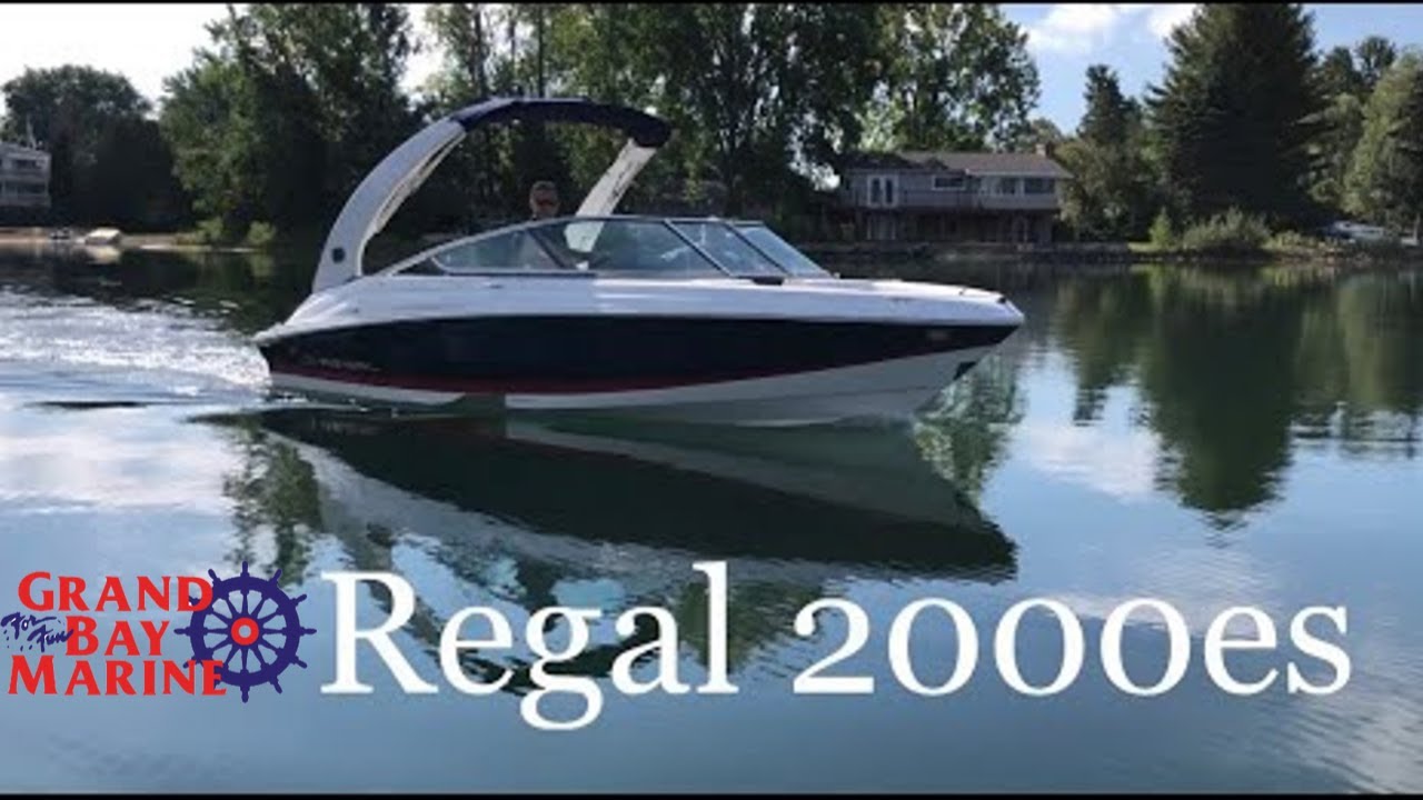 Grand Bay Marine Walk Through Featuring the Regal 2000 ES YouTube