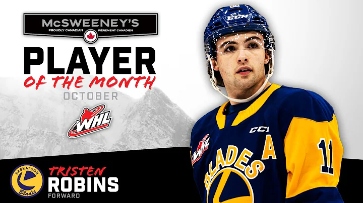 McSweeney's WHL Player of the Month - October 2021