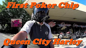 Poker Chip from Queen City Harley Davidson / Learning Biker Wave