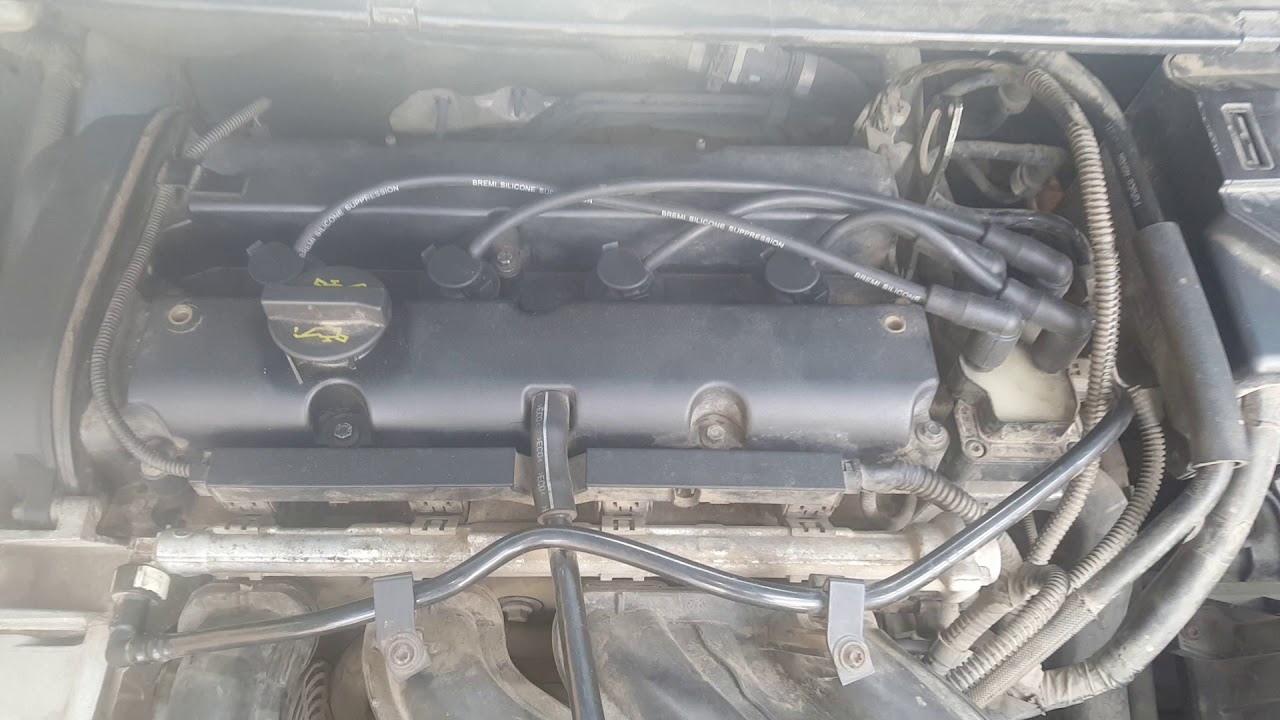 Ford Focus 2006 spark plug lead layout - YouTube