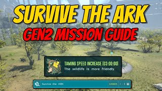 [ARK: GEN PT. 2] Survive The Ark GAMMA SOLO Mission Guide!