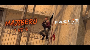 #CSGO MaJIBero 1vs5
