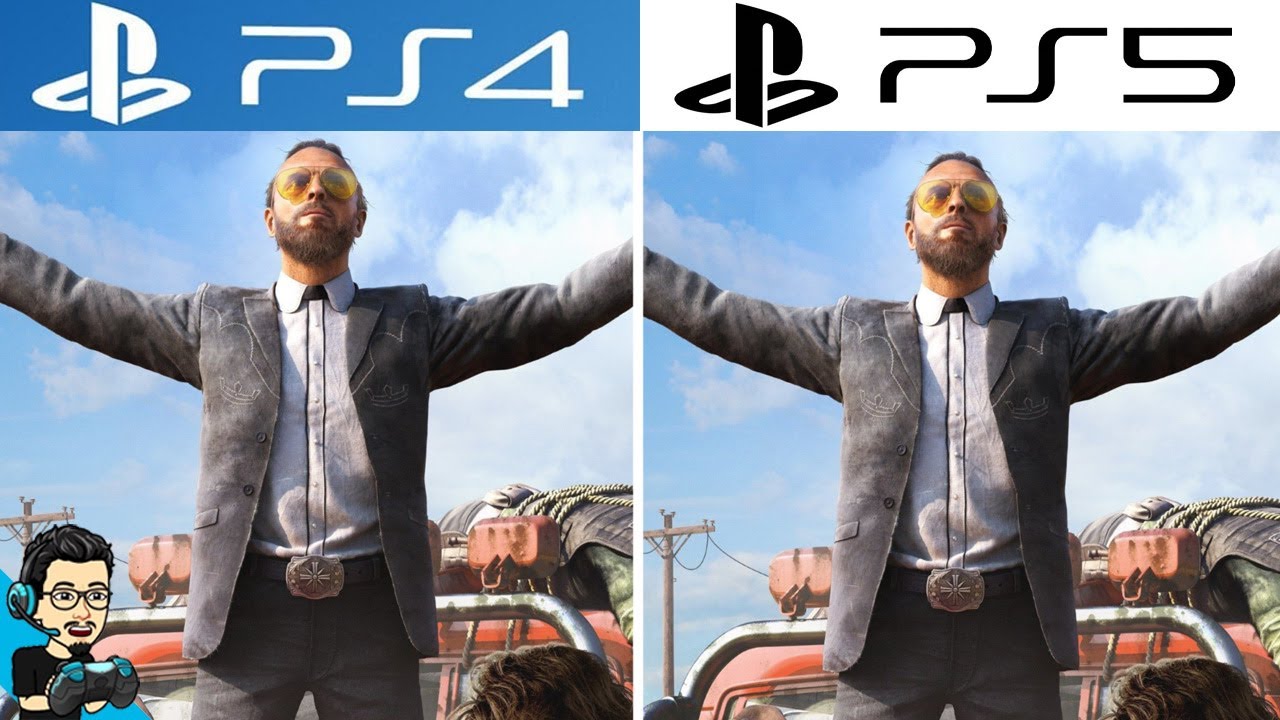 Far Cry 5 - PS4 vs. PS5 Upgrade - Graphics Comparison & FPS