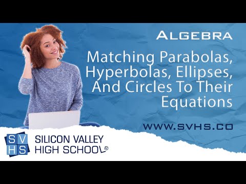Matching Parabolas, Hyperbolas, Ellipses, And Circles To Their Equations
