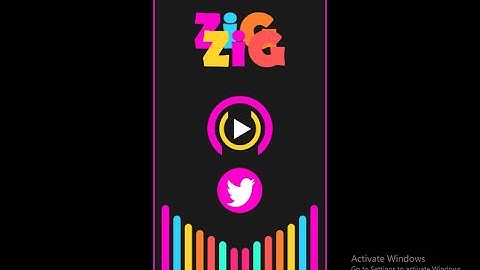 ZigZig | Html5 Game | Construct 3 template