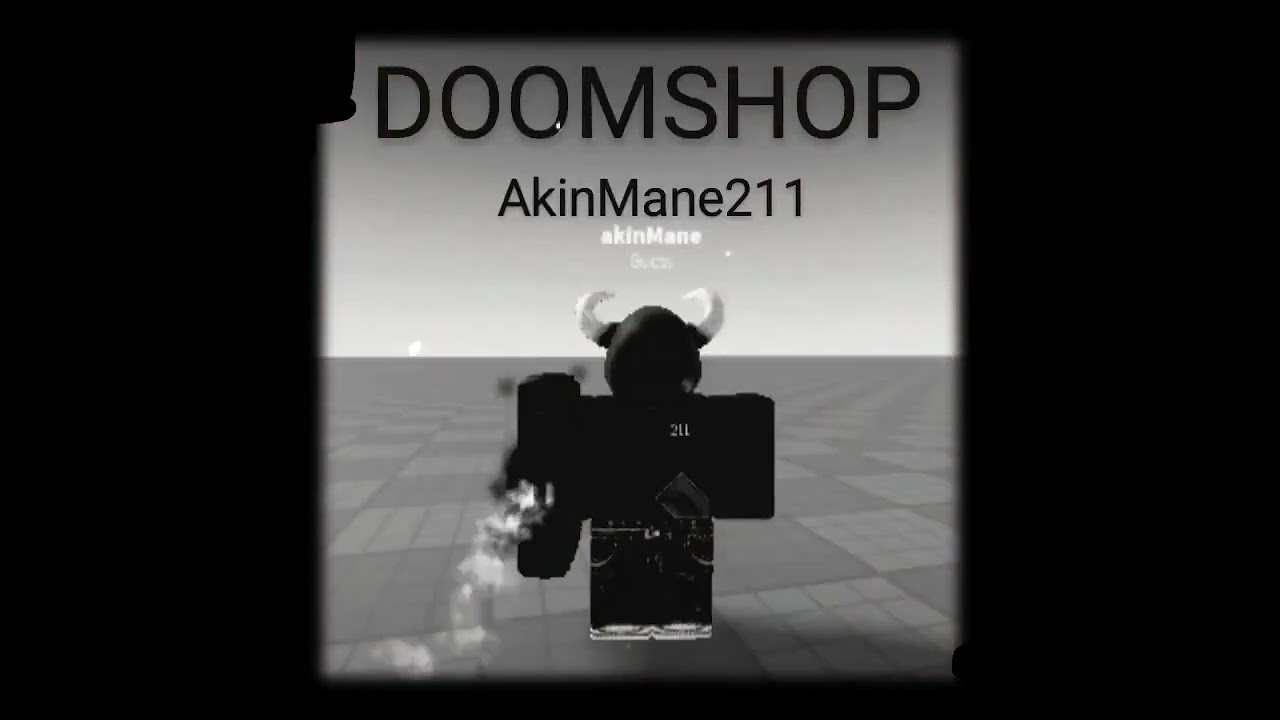 ROBLOX Me DOOMSHOP RECORDS AUDIO MUSIC Prod AkinMane 2023 
