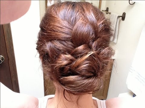 Braid Bun Hairstyles Youtube