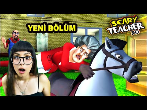 SCARY TEACHER 3D KORKUNÇ ÖĞRETMEN ATTAN DÜŞTÜ AYAKKABI ŞAKASI YENİ BÖLÜM EYLÜL LAL