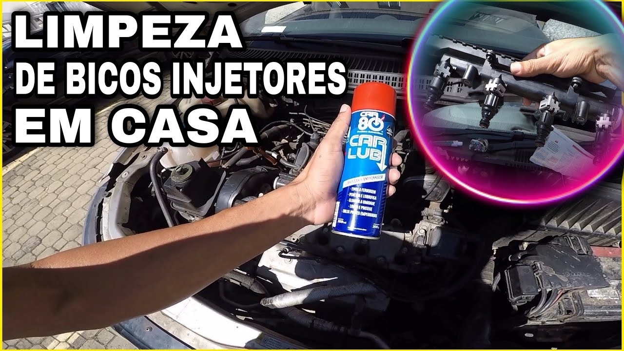 como Fazer limpeza de Bicos injetores do seu carro em Casa - YouTube