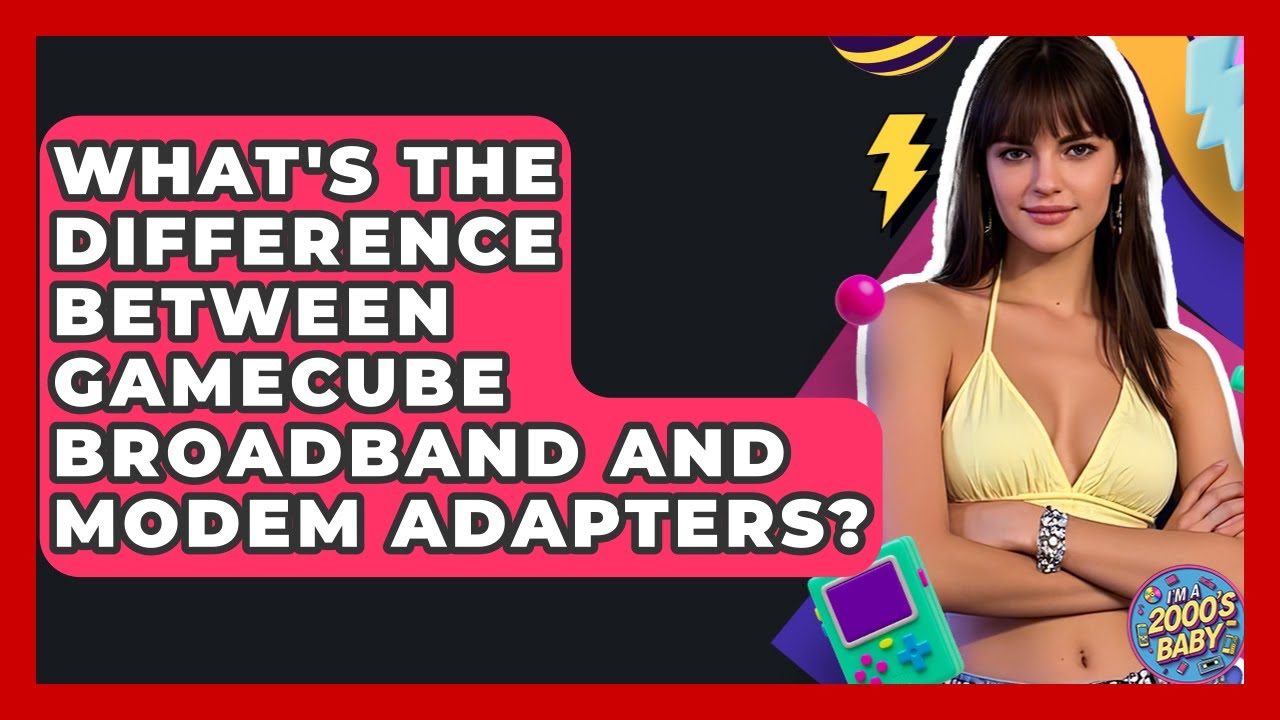 What's The Difference Between GameCube Broadband And Modem Adapters? - I'm a 2000s Baby