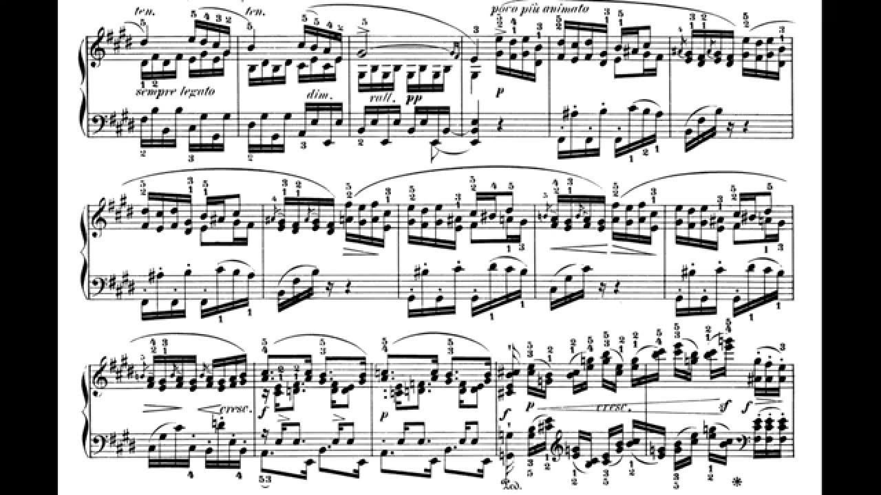 REUGE Tristesse (3 parts) ショパン 別れの曲 ショパン「別れの曲」 エチュード Op10-3 