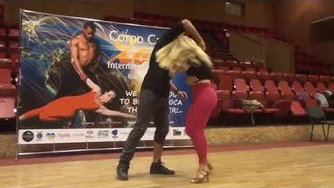 Sexy Zouk Dance Dadinho E Aline Corpo Carioca International Demo Congress 2013