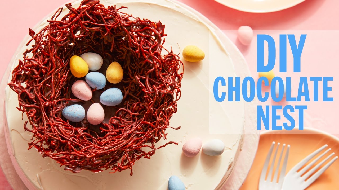 How to Make a Chocolate Nest Cake Topper | Food Network
