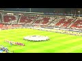 FC Red Star Belgrade - FC Liverpool, Crvena zvezda fans choreography