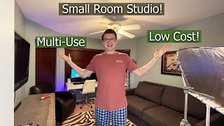 Wanna See My 80$ Youtube Studio? (120sqft Room!)
