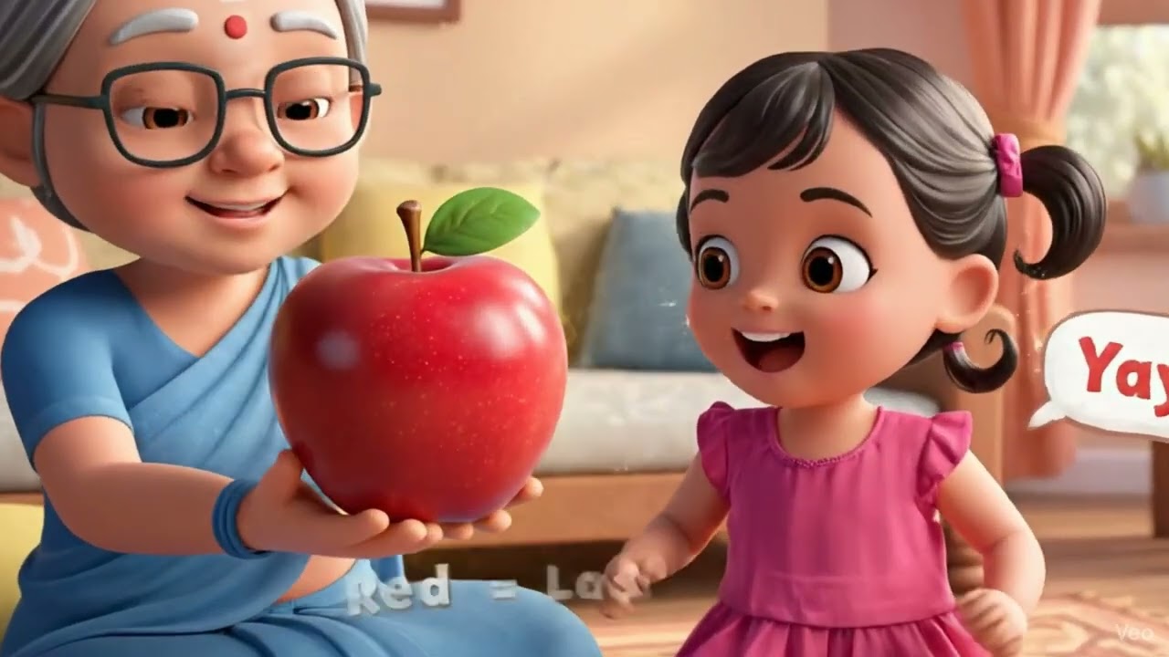 Nani teaching colors                