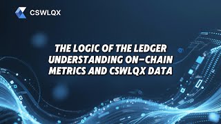 The Logic Of The Ledger Understanding On-Chain Metrics And Cswlqx Data