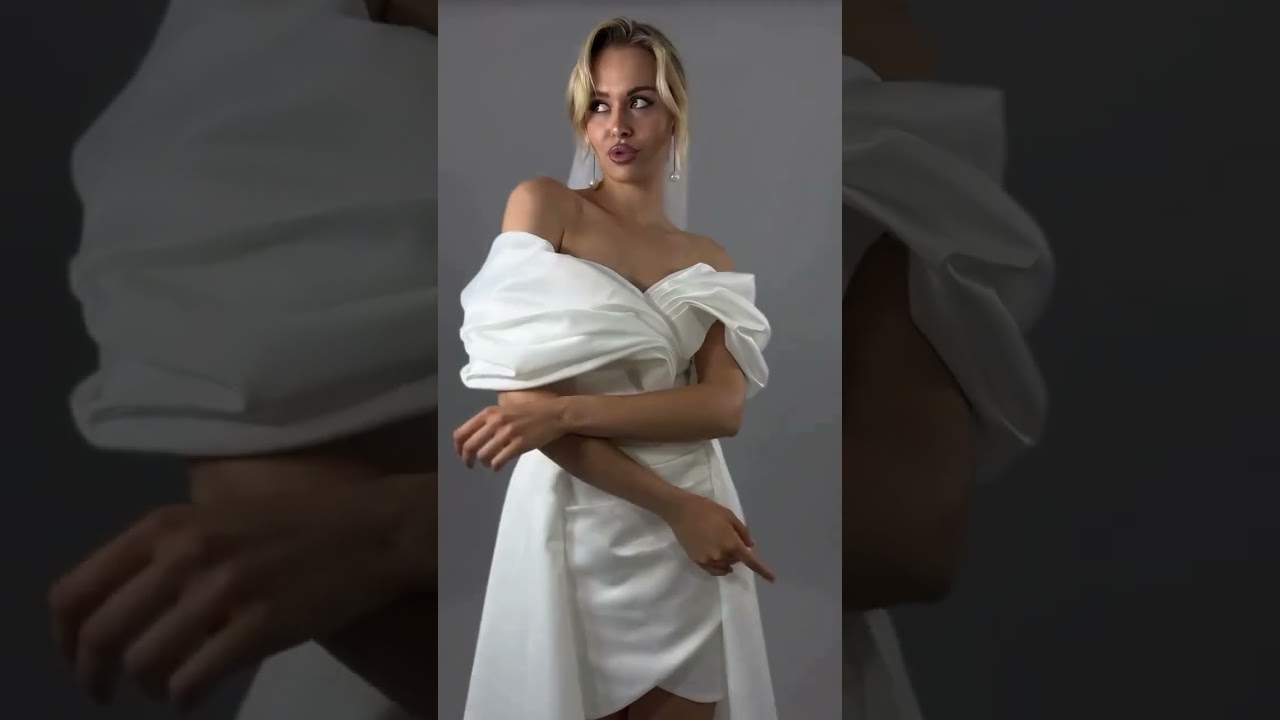 Самая актуальная модель этого сезона - свадебное платье трансформер со съемным шлейфом🤍.