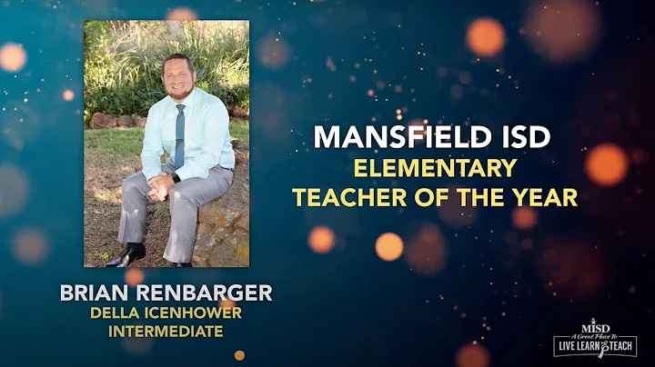 Mansfield ISD 2020 Elementary Teacher of the Year