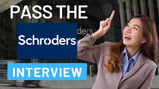Schroders Video Interview: Your Key to Landing the Job in 2023