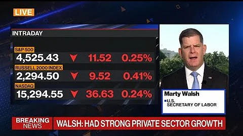 Secy. Walsh Doesn't See 'Hard No' From Manchin on Spending Bill