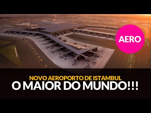 Vídeo: O Novo Aeroporto De Istambul Será O Maior E Mais Movimentado Do Mundo