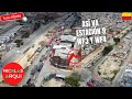 Así va Construcción del Metro de Bogotá en Estación 9 en Avenida NQS entre Av. 1 Mayo y Calle 8 Sur