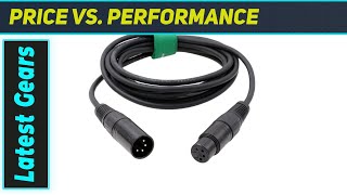 HangTon XLR 4 Pin Power Cable: The Indispensable 6m Extension for Your Pro Kit