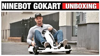 Ninebot GOKART Unboxing! FORMEL1 Flitzer mit E-ANTRIEB, Segway, Anleitung, Test, kurzes Review (DEU)