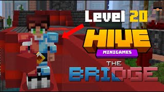 I MAXED HIVE BRIDGE (Level 20) - Minecraft Bedrock