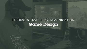 Student & Teacher Communication: Game Design | Full Sail University
