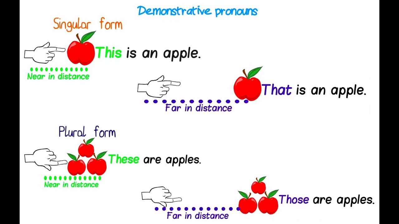 DEMONSTRATIVE PRONOUNS YouTube