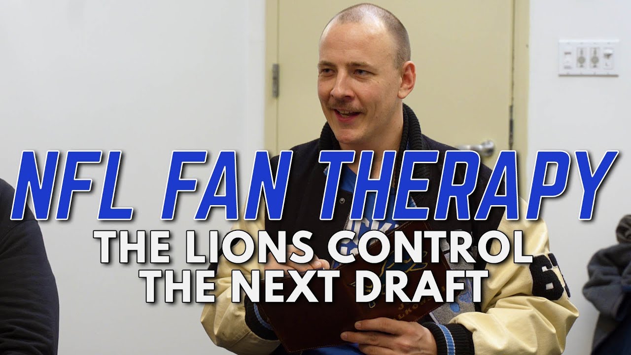 NFL FAN THERAPY The Lions Control The Next Draft YouTube
