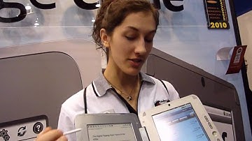 enTourage eDGe Hands-On CES 2010