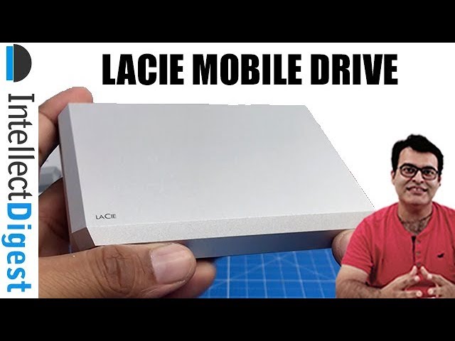 LaCie Mobile Drive 4TB Unboxing And Hands On Review With Speed