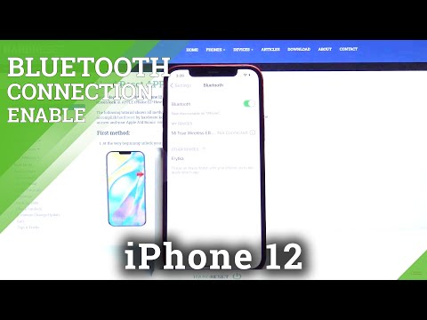 How to Connect Bluetooth Device with APPLE iPhone 12 – Enable Bluetooth Connection