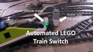 Automated Random LEGO Train Switches | Programs Downloadable
