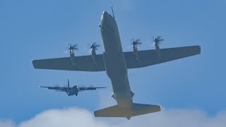 RAF C130 Hercules Manchester Airport 14/05/2020