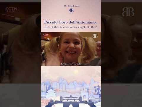 Heart Melting Italian Children S Choir Sing In Chinese