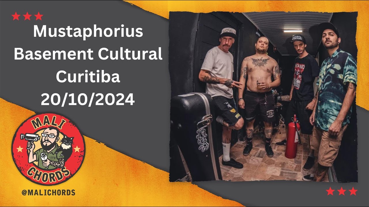 Mustaphorius @ Basement Cultural (Curitiba 20/10/2024)